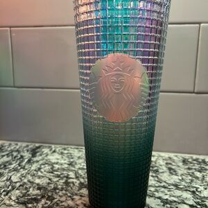 Starbucks Blue and Purple Gradient Tumbler